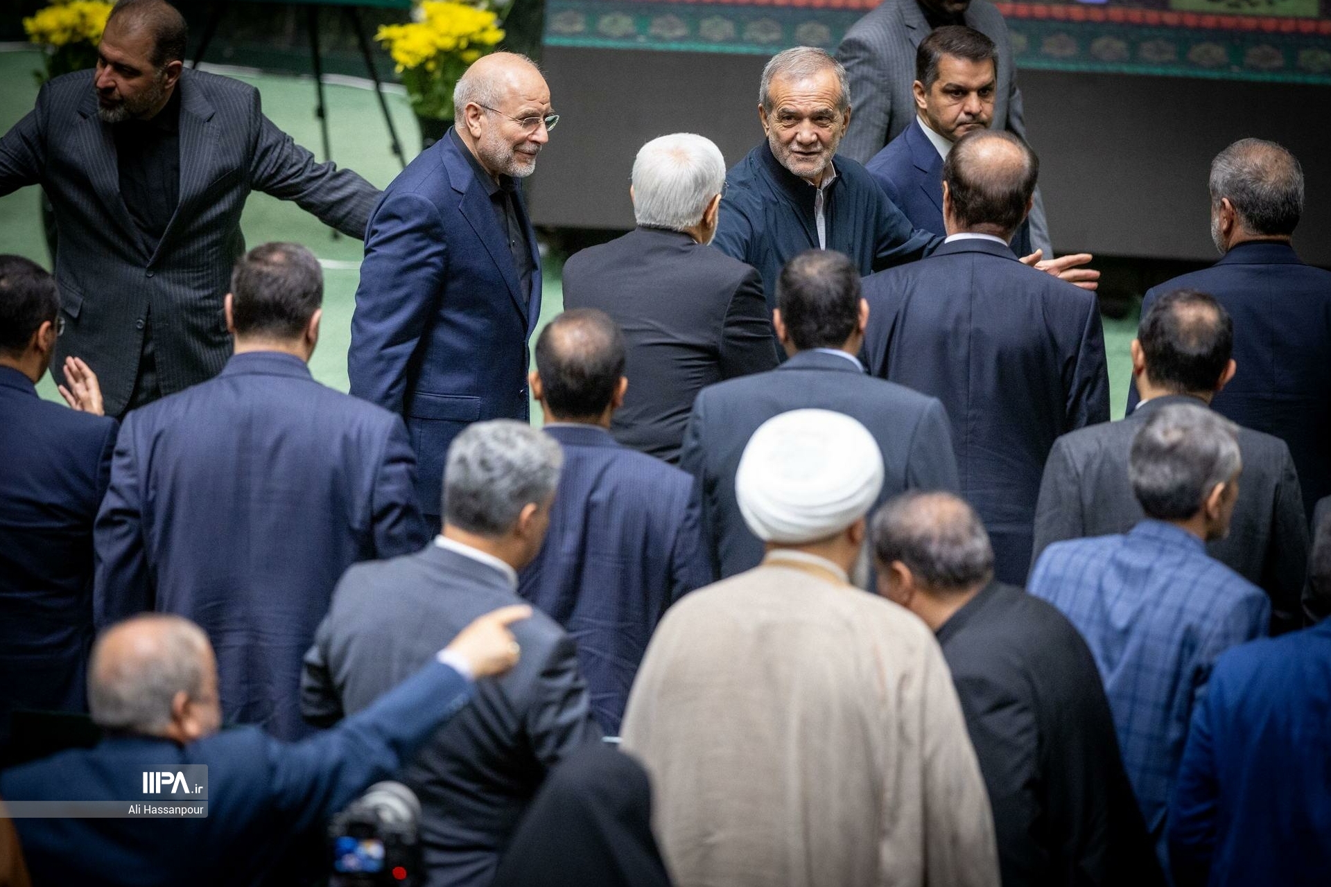 مراسم بزرگداشت شهدای خدمت در صحن مجلس شورای اسلامی