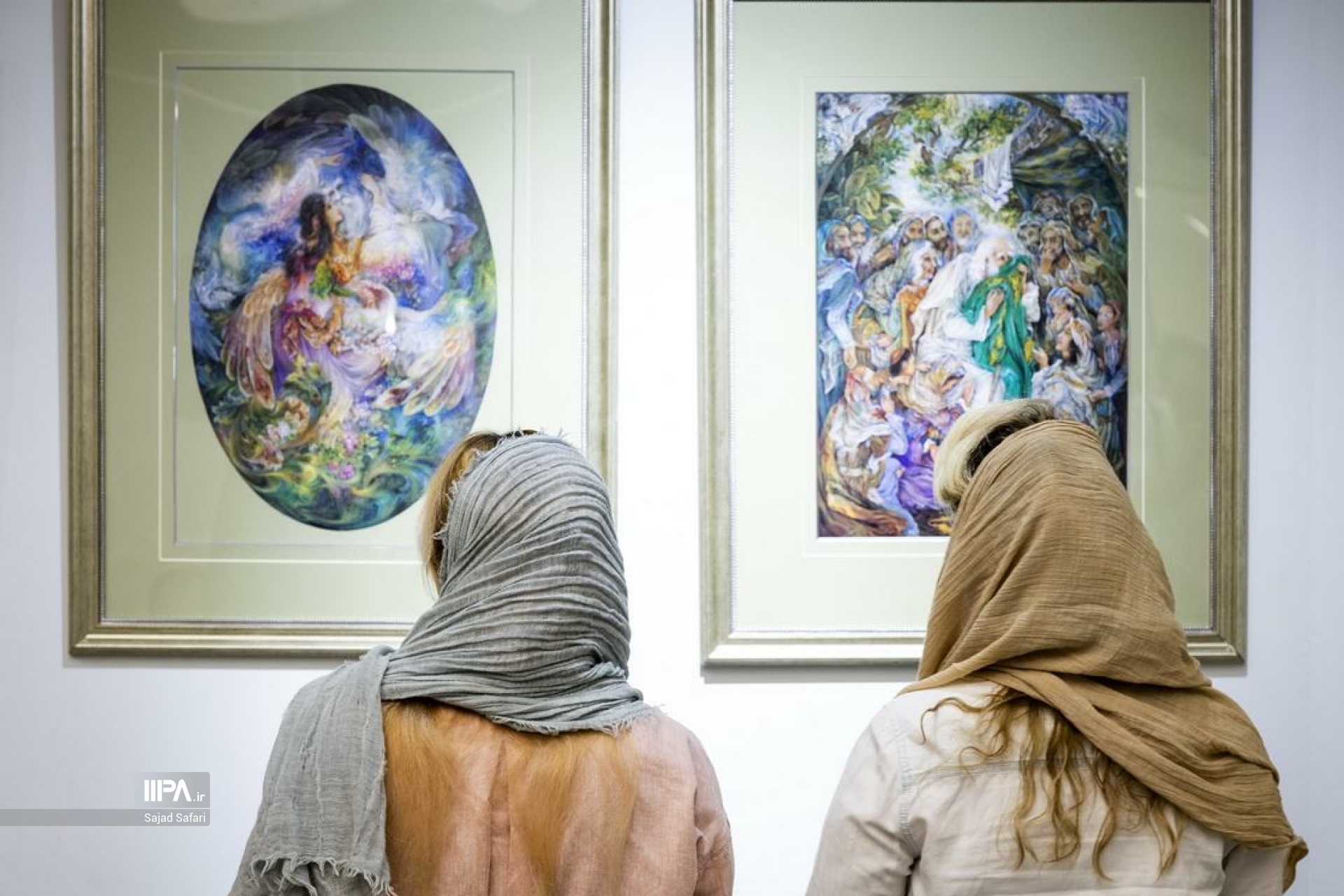 افتتاحیه نمایشگاه همای نگارگری ایران