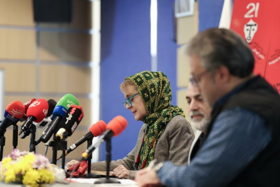 نشست خبری بیستویکمین جشنواره بینالمللی نمایش عروسکی تهران–مبارک