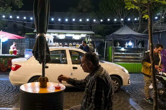 خیابان سی تیر درشب های ماه مبارک رمضان