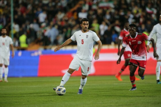 دیدار تیم های ملی فوتبال ایران و کنیا