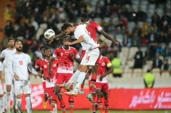 دیدار تیم های ملی فوتبال ایران و کنیا