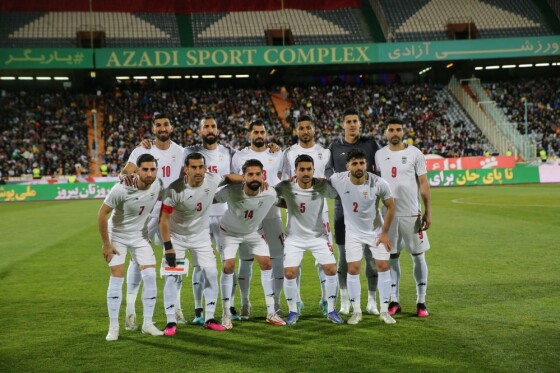 دیدار تیم های ملی فوتبال ایران و کنیا