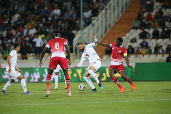 دیدار تیم های ملی فوتبال ایران و کنیا