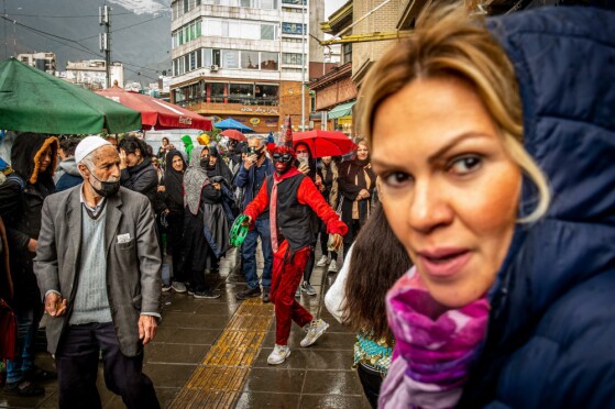 بازار تجریش در آستانه نوروز۱۰۴۲