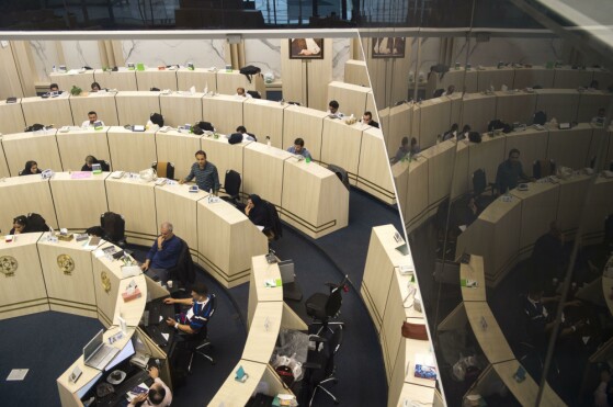 تالار معاملات بورس اوراق بهادار تهران