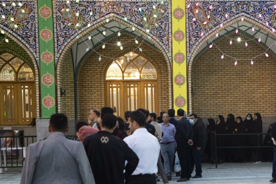 مراسم افطاری در حرم مطهر حضرت عبدالعظیم حسنی(ع)