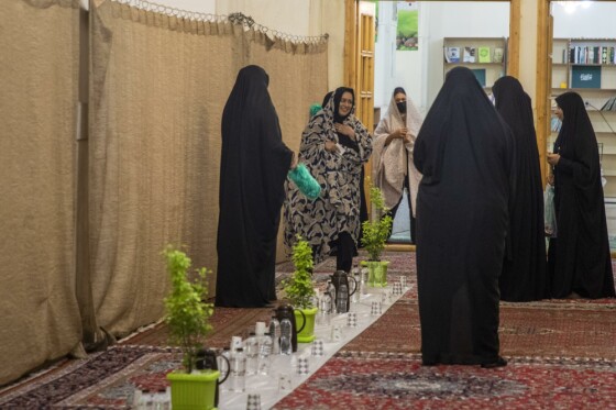 مراسم افطاری در حرم مطهر حضرت عبدالعظیم حسنی(ع)
