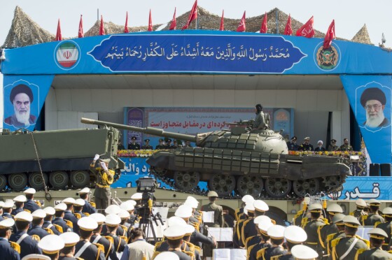 مراسم رژه روز ارتش