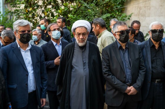 مراسم تشییع پیکر حجت‌الاسلام سید محمود دعایی