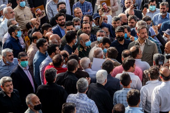 مراسم تشییع شهید صیاد خدایی