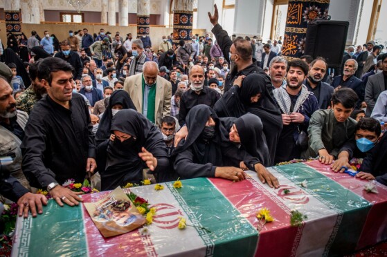 مراسم تشییع شهید صیاد خدایی