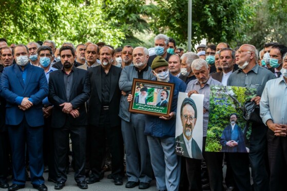 مراسم تشییع پیکر حجت‌الاسلام سید محمود دعایی