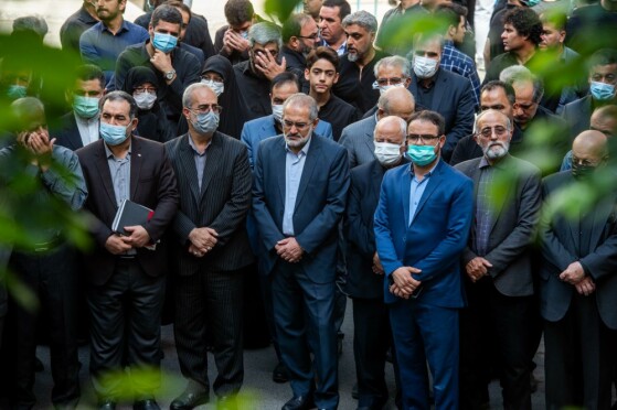 مراسم تشییع پیکر حجت‌الاسلام سید محمود دعایی