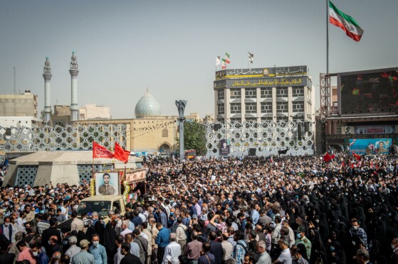 مراسم تشییع شهید صیاد خدایی