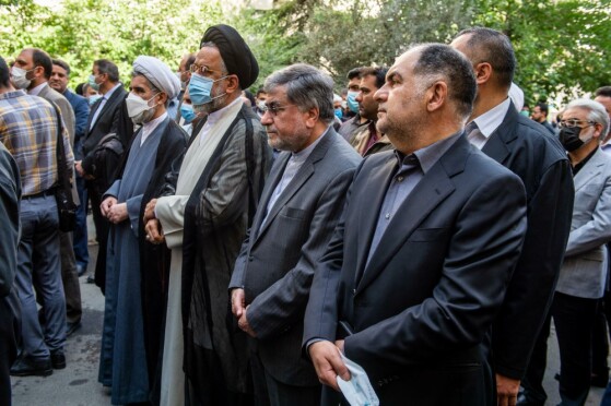 مراسم تشییع پیکر حجت‌الاسلام سید محمود دعایی