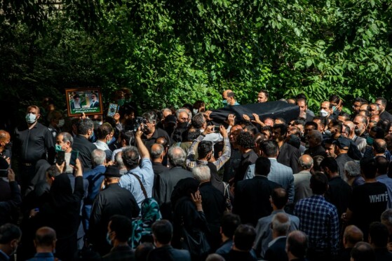 مراسم تشییع پیکر حجت‌الاسلام سید محمود دعایی