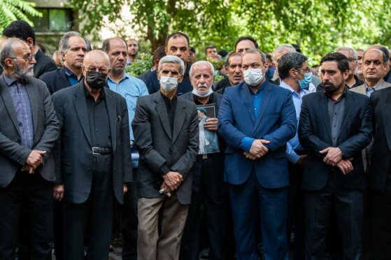 مراسم تشییع پیکر حجت‌الاسلام سید محمود دعایی