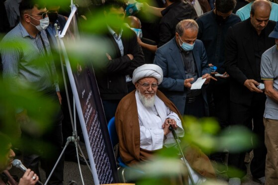 مراسم تشییع پیکر حجت‌الاسلام سید محمود دعایی