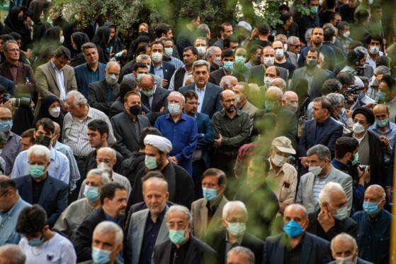 مراسم تشییع پیکر حجت‌الاسلام سید محمود دعایی