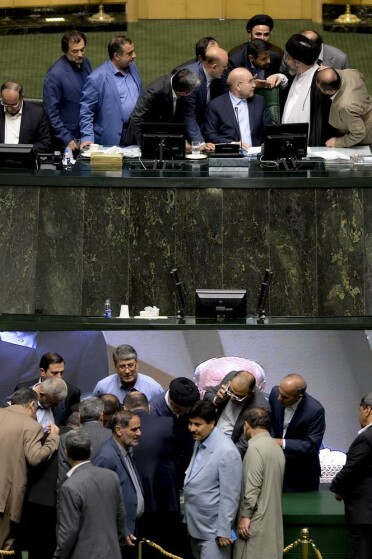 جلسه بررسی استیضاح وزیر صمت