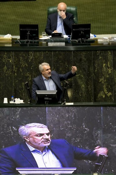 جلسه بررسی استیضاح وزیر صمت