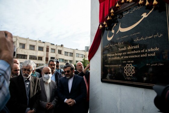 رونمایی از بزرگترین مجسمه برنزی پایتخت