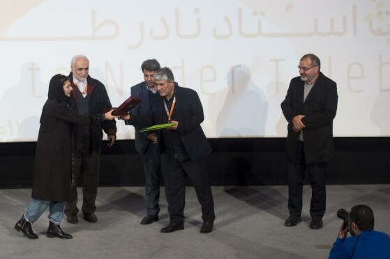 نکوداشت استاد نادر طالب زاده در جشنواره سینما حقیقت