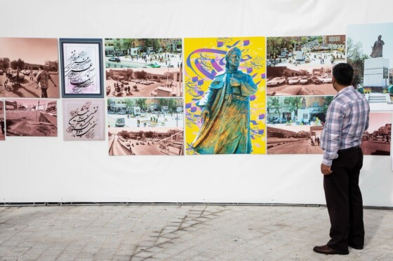 رونمایی از بزرگترین مجسمه برنزی پایتخت