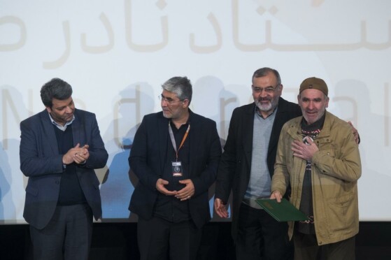 نکوداشت استاد نادر طالب زاده در جشنواره سینما حقیقت