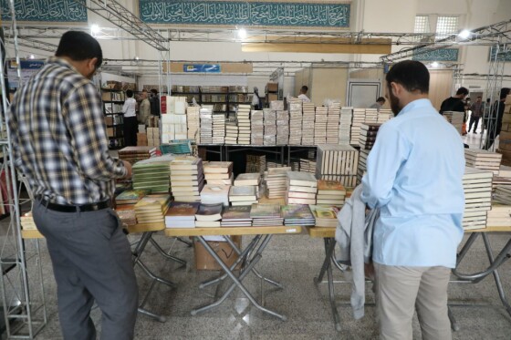 سالن کشورهای عربی شرکت کننده در نمایشگاه سی سومین نمایشگاه کتاب