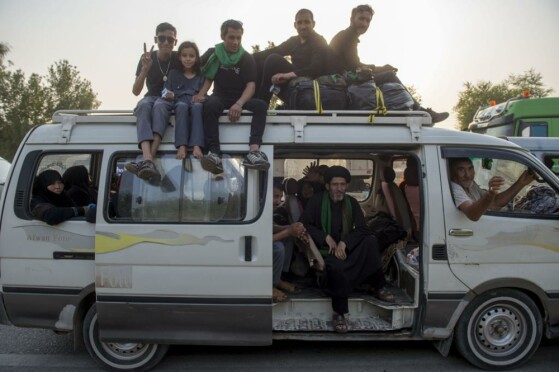 پیاده روی اربعین از مسیر طریق العلما