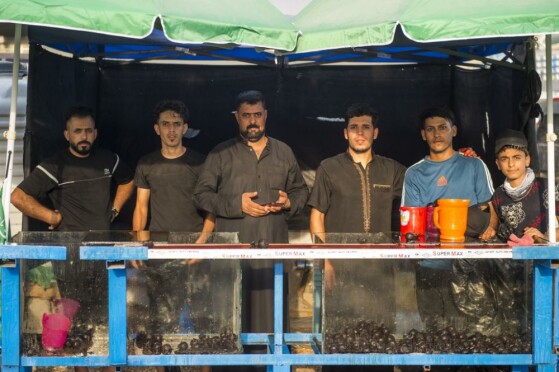 میزبانی از زائرین اربعین در مسیرهای منتهی به کربلا