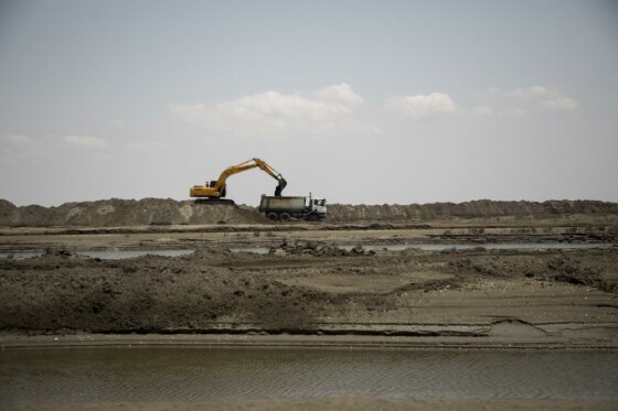 لایروبی خلیج گرگان