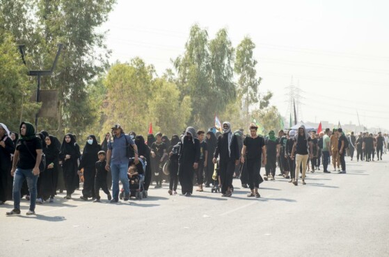 پیاده روی اربعین از مسیر طریق العلما