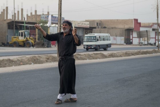 میزبانی از زائرین اربعین در مسیرهای منتهی به کربلا