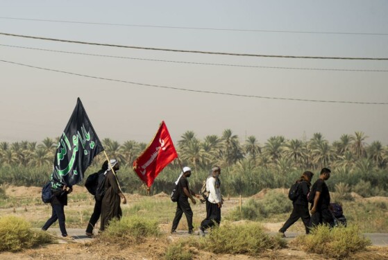 پیاده روی اربعین از مسیر طریق العلما