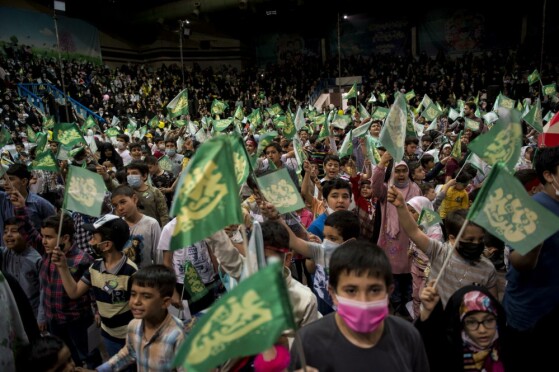 جشن پویش «عزیزم حسین» در ورزشگاه شیرودی