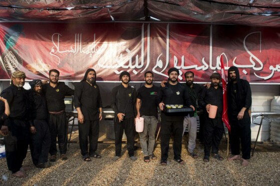 میزبانی از زائرین اربعین در مسیرهای منتهی به کربلا