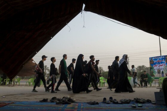 پیاده روی اربعین از مسیر طریق العلما