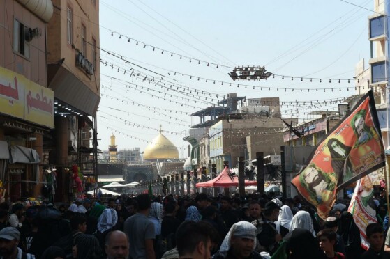 نجف در آستانه اربعین حسینی