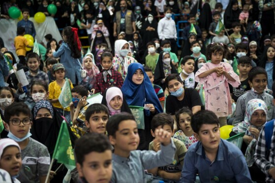 جشن پویش «عزیزم حسین» در ورزشگاه شیرودی