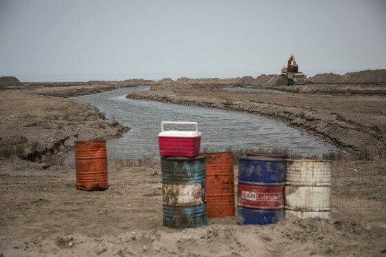 لایروبی خلیج گرگان