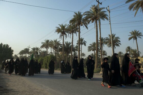 پیاده روی اربعین از مسیر طریق العلما