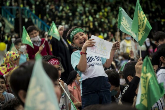 جشن پویش «عزیزم حسین» در ورزشگاه شیرودی