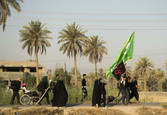 پیاده روی اربعین از مسیر طریق العلما