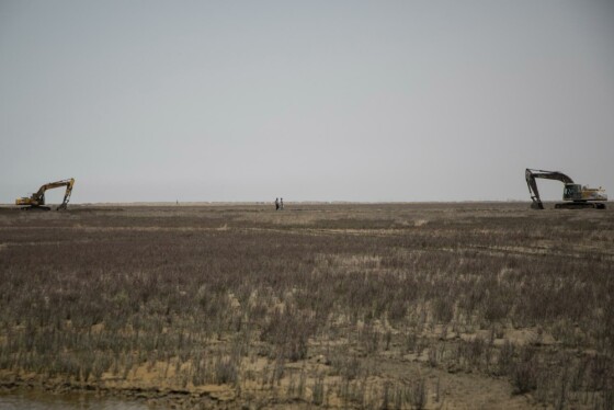 لایروبی خلیج گرگان