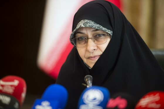 نشست خبری معاون امور زنان و خانواده رئیس جمهوری