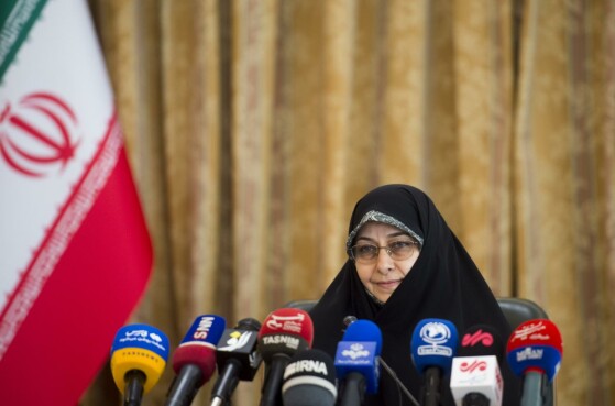 نشست خبری معاون امور زنان و خانواده رئیس جمهوری