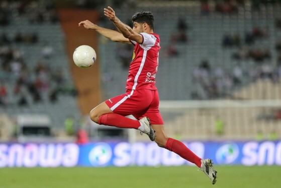 دیدار تیم های فوتبال پرسپولیس و پیکان